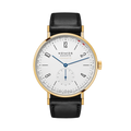 Tangente Neomatik Update Gold 38.5mm - White on Leather Strap