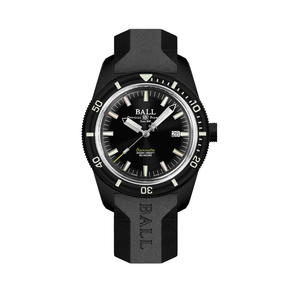 Engineer II Skindiver Heritage Limited Edition 42mm - Black on Rubber Strap