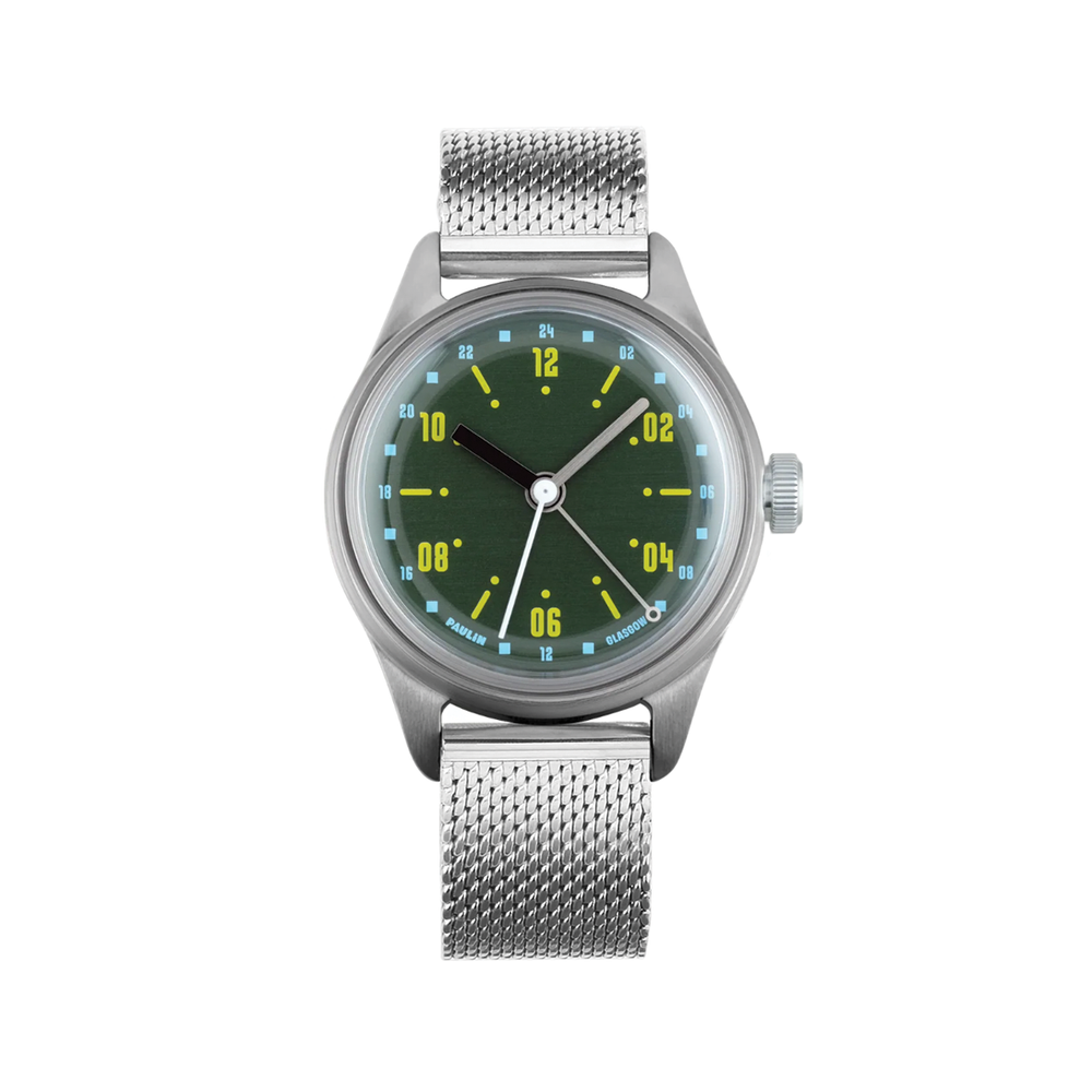 NEO GMT B 38mm - Green on Bracelet