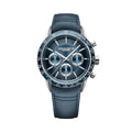 Freelancer Automatic Chronograph Ceramic Bezel 43.5mm - Blue on Leather Strap