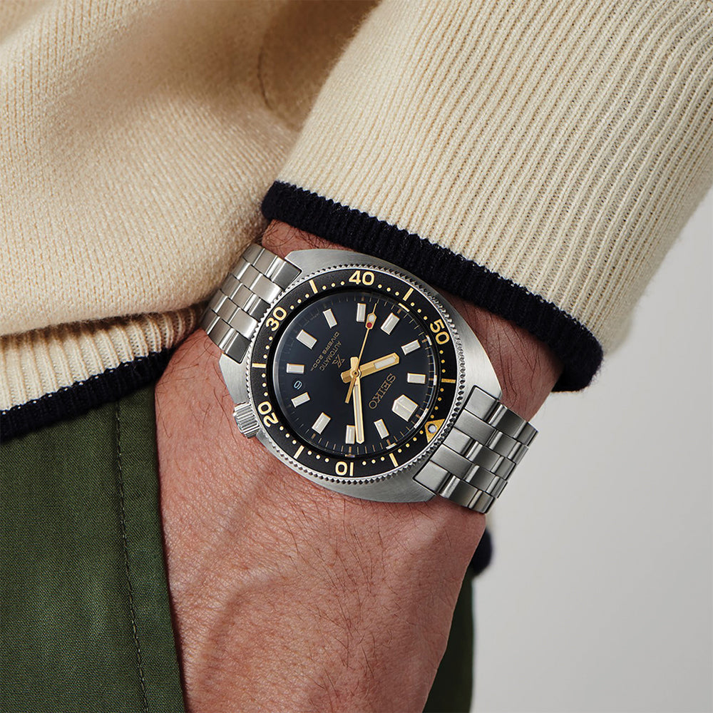 SPB315 Prospex Automatic Diver's Watch 41mm - Black on Bracelet