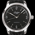 Sixties 39mm - Galvanized Black on Strap