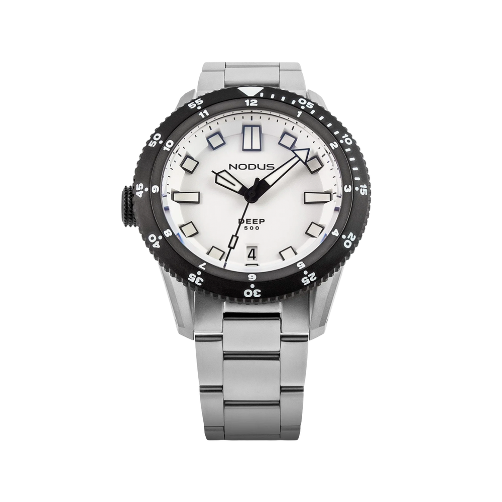 Deep Polar Destro 42mm - White on Bracelet