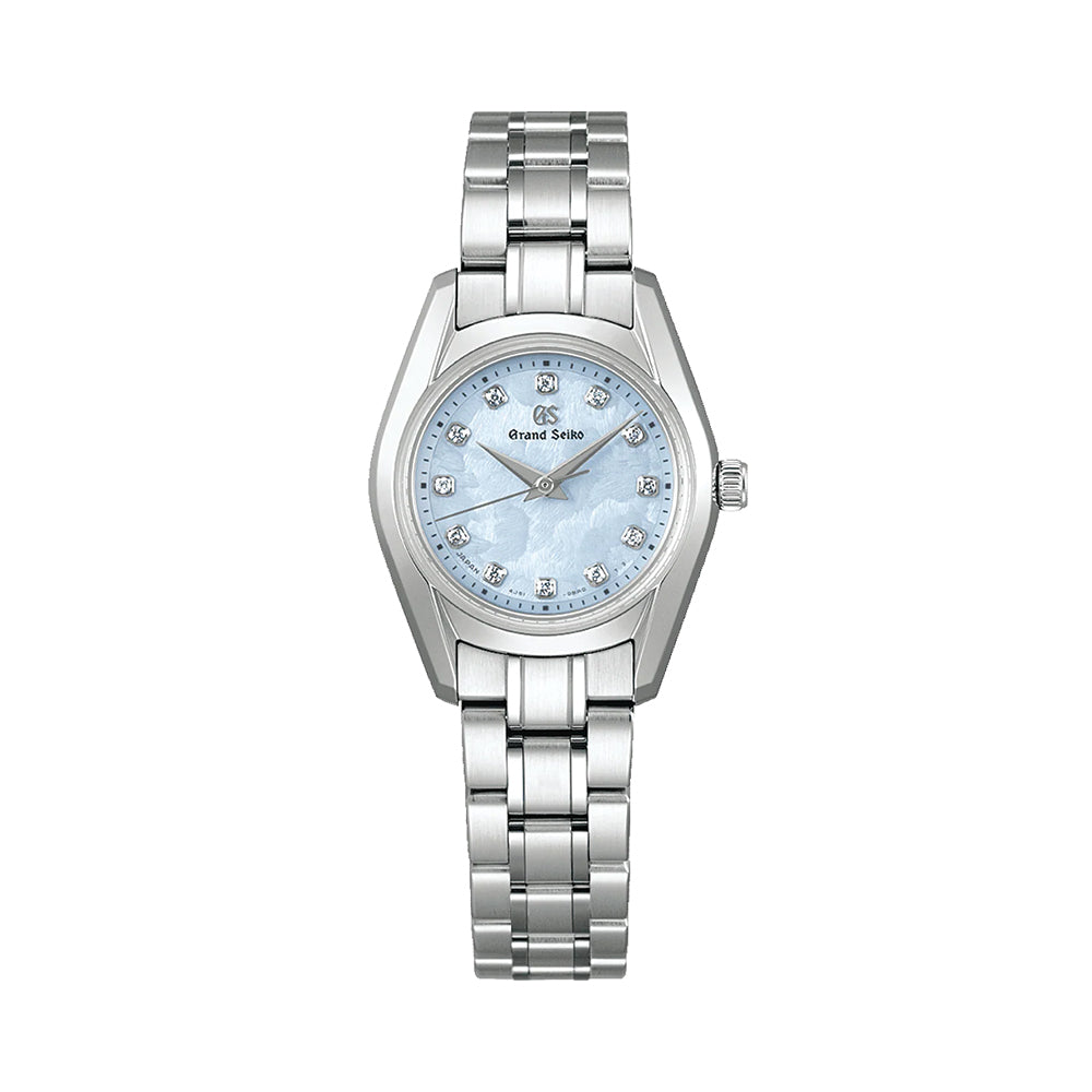 STGF389 “Spring Breeze” Ladies Heritage with Diamonds 26mm - Blue on Bracelet