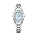 STGF389 “Spring Breeze” Ladies Heritage with Diamonds 26mm - Blue on Bracelet