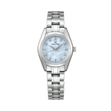 STGF389 “Spring Breeze” Ladies Heritage with Diamonds 26mm - Blue on Bracelet