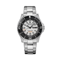 Ocean Star 200 41mm - White, Black Bezel on Bracelet