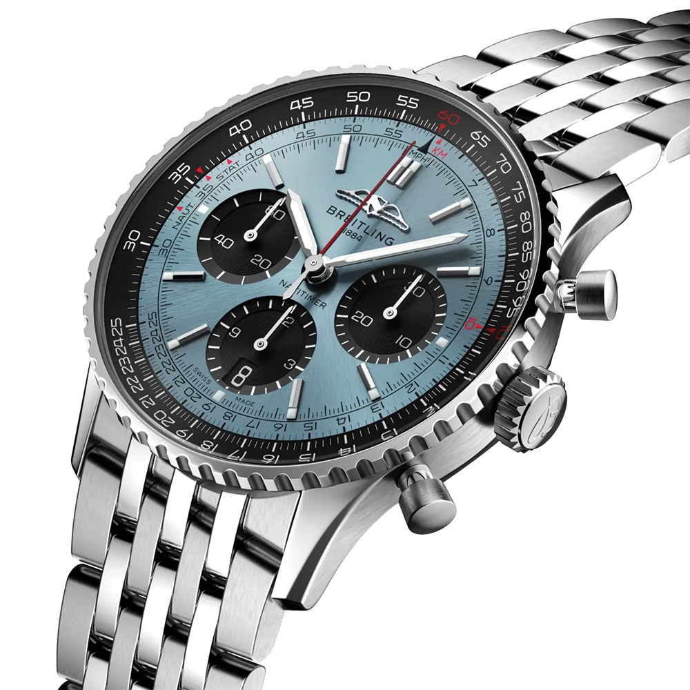 Navitimer B01 Chronograph 41mm - Blue on Bracelet