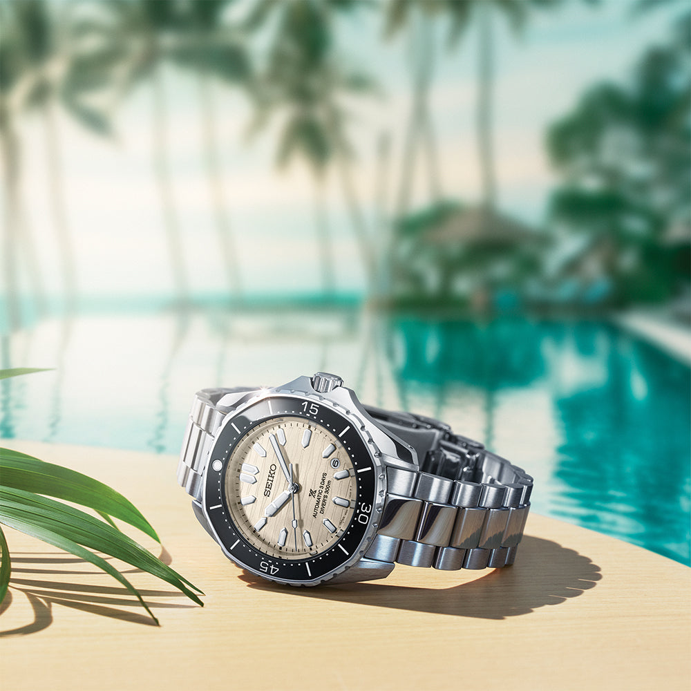 SPB481 Prospex Automatic Diver's Watch 41.3mm - Ivory on Bracelet