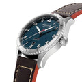 Startimer Pilot Automatic 41mm - Petroleum Blue on Leather Strap