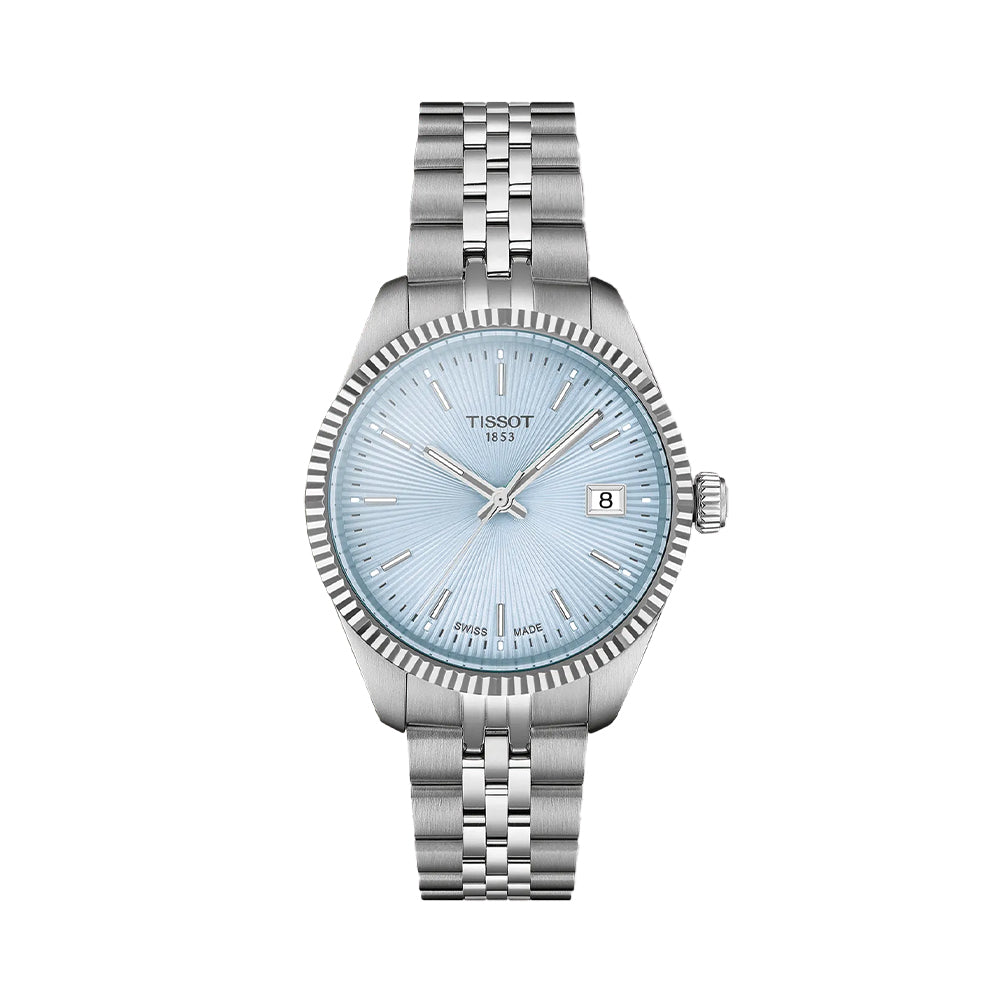 Ballade Quartz 34mm - Light Blue on Bracelet