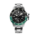 Engineer Hydrocarbon AeroGMT II 40mm - Black/Green Bezel on Bracelet