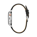 Aerojet 39mm - Grey on Leather Strap