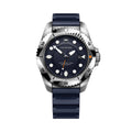 Dive Pro Quartz 43mm - Blue on Rubber Strap