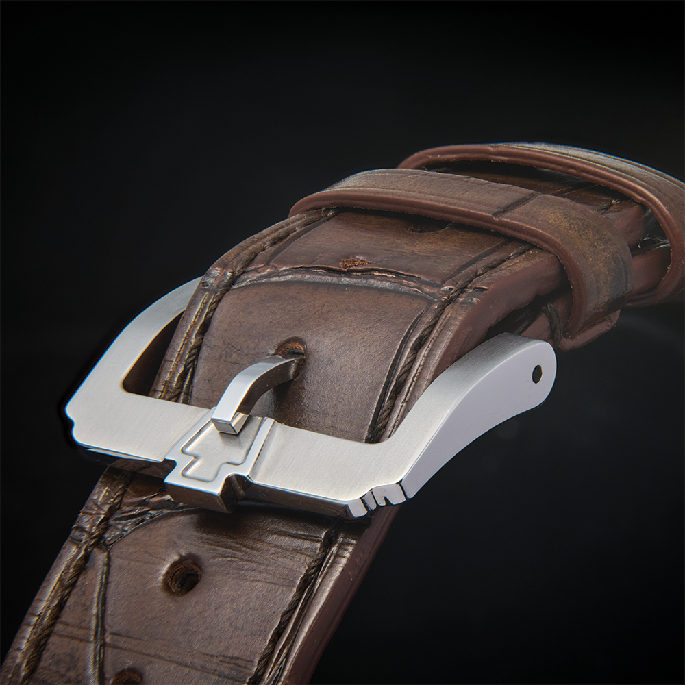 RGM 501 Teddy Baldassarre Edition 39mm – Blue on Leather Strap