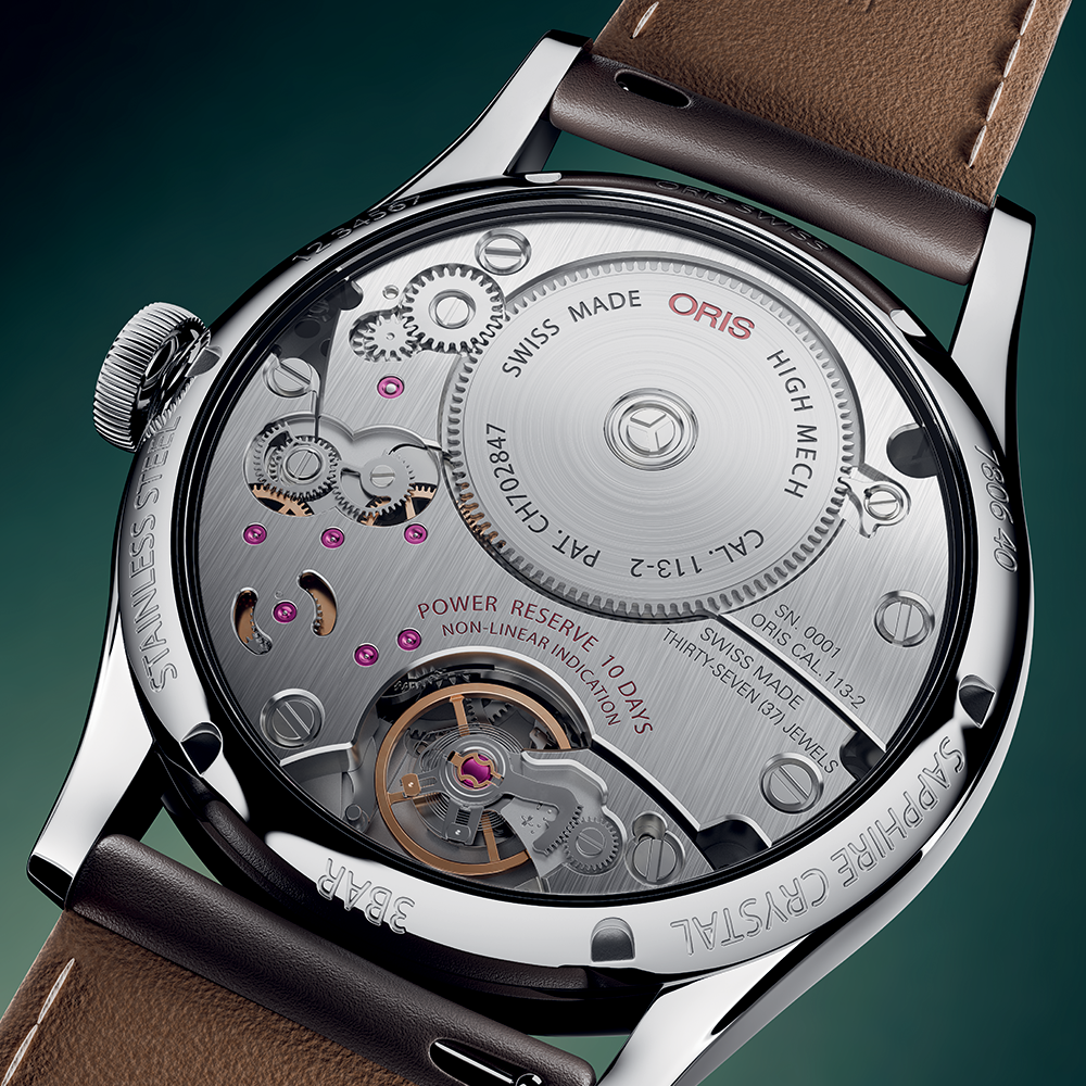 Artelier Calibre 113 43mm - White on Leather Strap