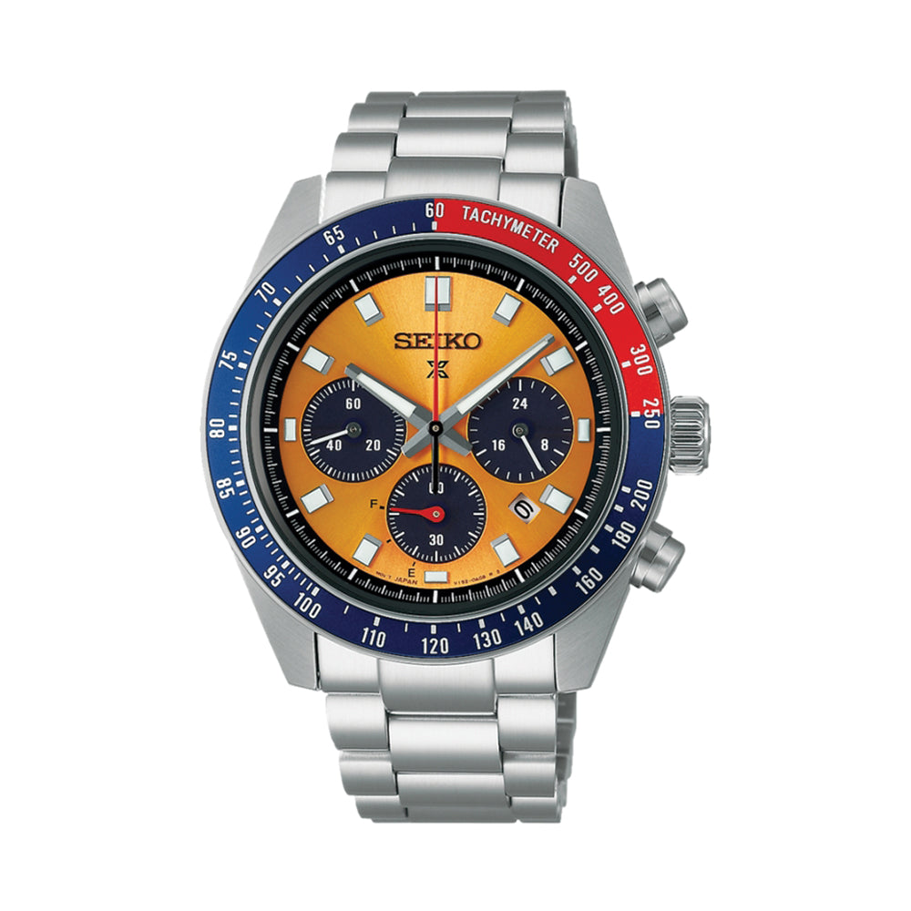 SSC947 Prospex Speedtimer Chronograph "Pogue" 41.4mm - Yellow on Bracelet