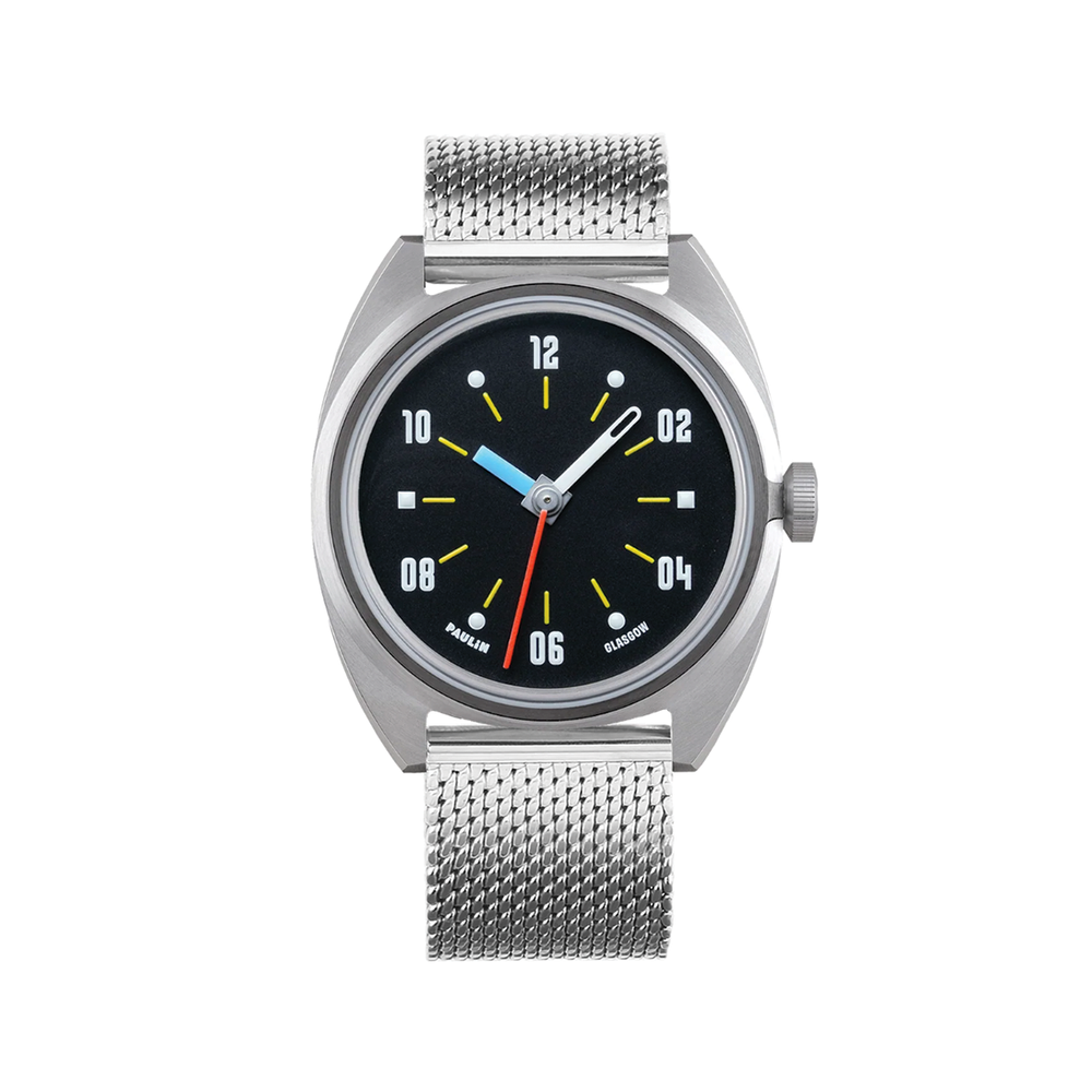 Modul D Auto 39mm - Black on Bracelet