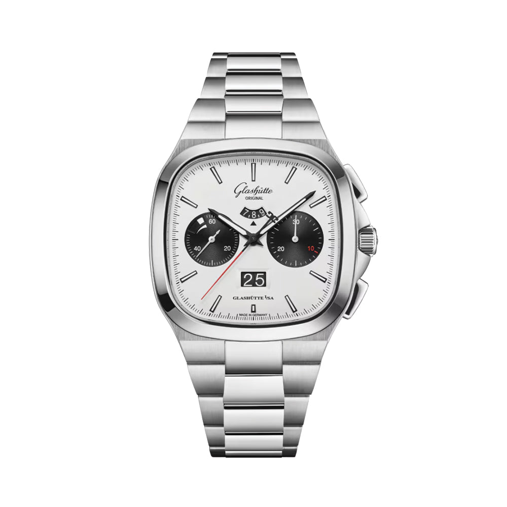 Seventies ‘X’ Chronograph North America Limited Edition 40mm - White on Bracelet and Rubber Strap