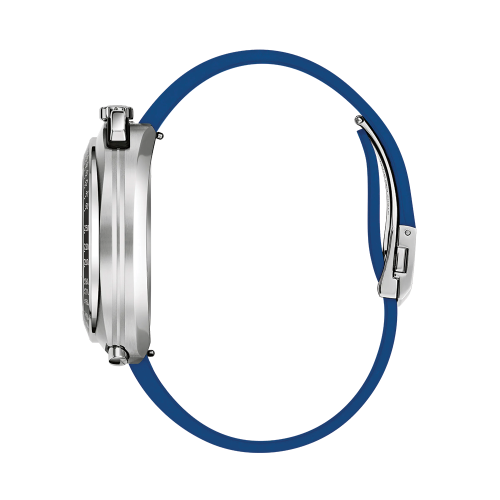 SHELBY® Racer Chronograph Limited Edition 43mm - Blue on Rubber Strap
