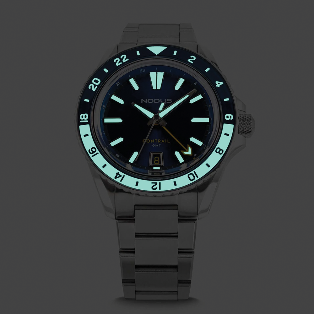 Contrail GMT Impulse 40.5mm - Blue on Bracelet