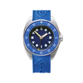 Mara 39.7mm - Blue on Rubber