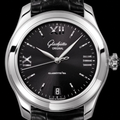 Lady Serenade 36mm - Black on Leather Strap