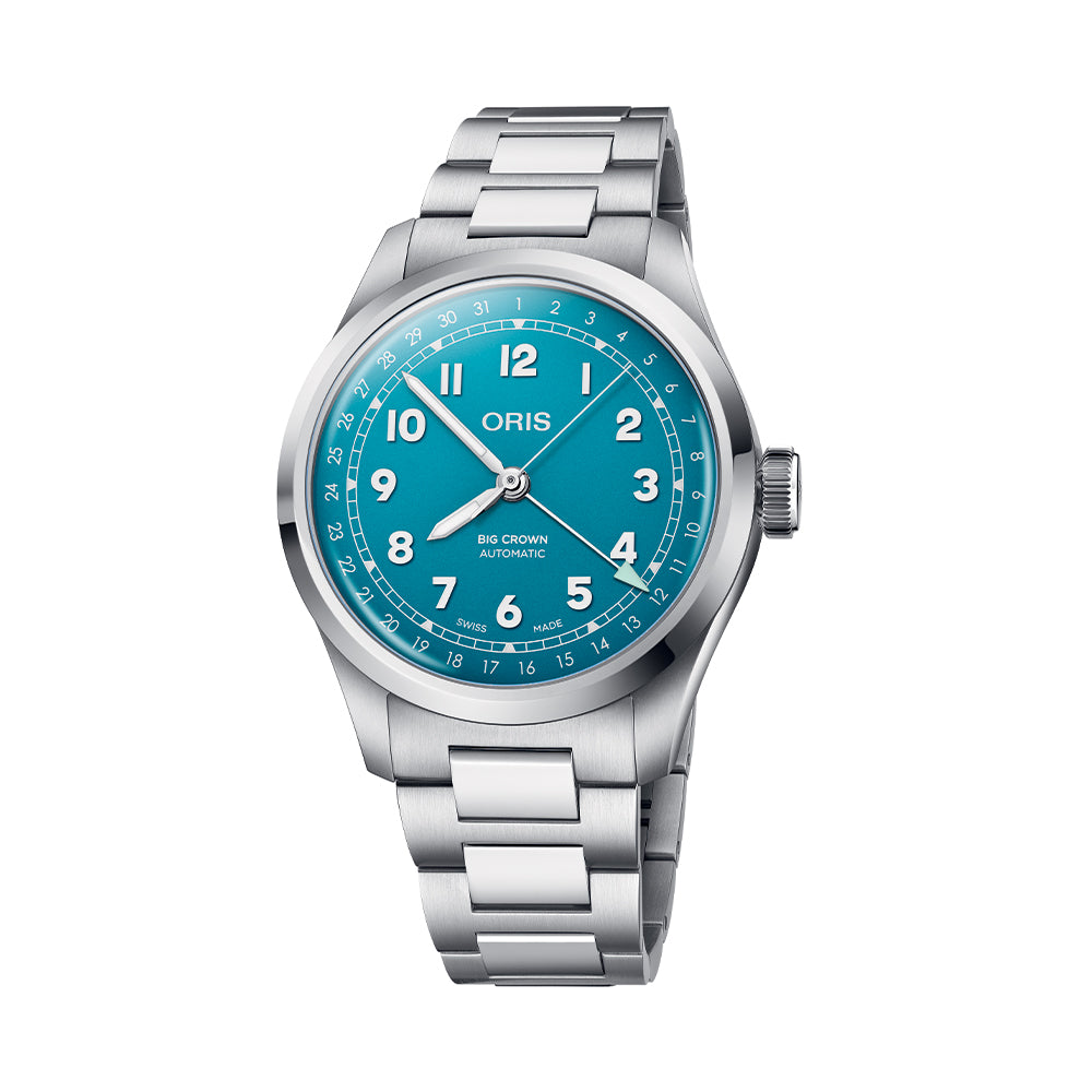 Big Crown Pointer Date 40mm - Blue on Bracelet