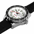 OSAR-D Type I Automatic with Date 46mm - Arctic White on Rubber Strap