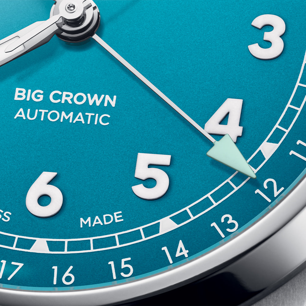 Big Crown Pointer Date 40mm - Blue on Bracelet