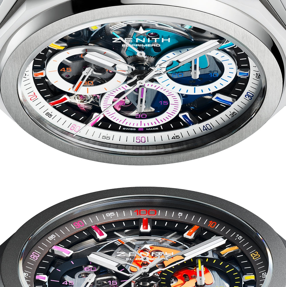 Defy Extreme Chroma Limited Edition 45mm - Black on Rubber Strap