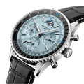 Navitimer B19 Chronograph Perpetual Calendar 43mm - Blue on Leather Strap