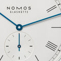 Ludwig 38mm - White Silver-Plated on Leather Strap