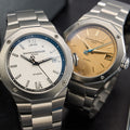 Riviera 10829 Automatic Date 42mm - White on Bracelet