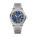 Defy Skyline Skeleton 41mm - Blue on Bracelet