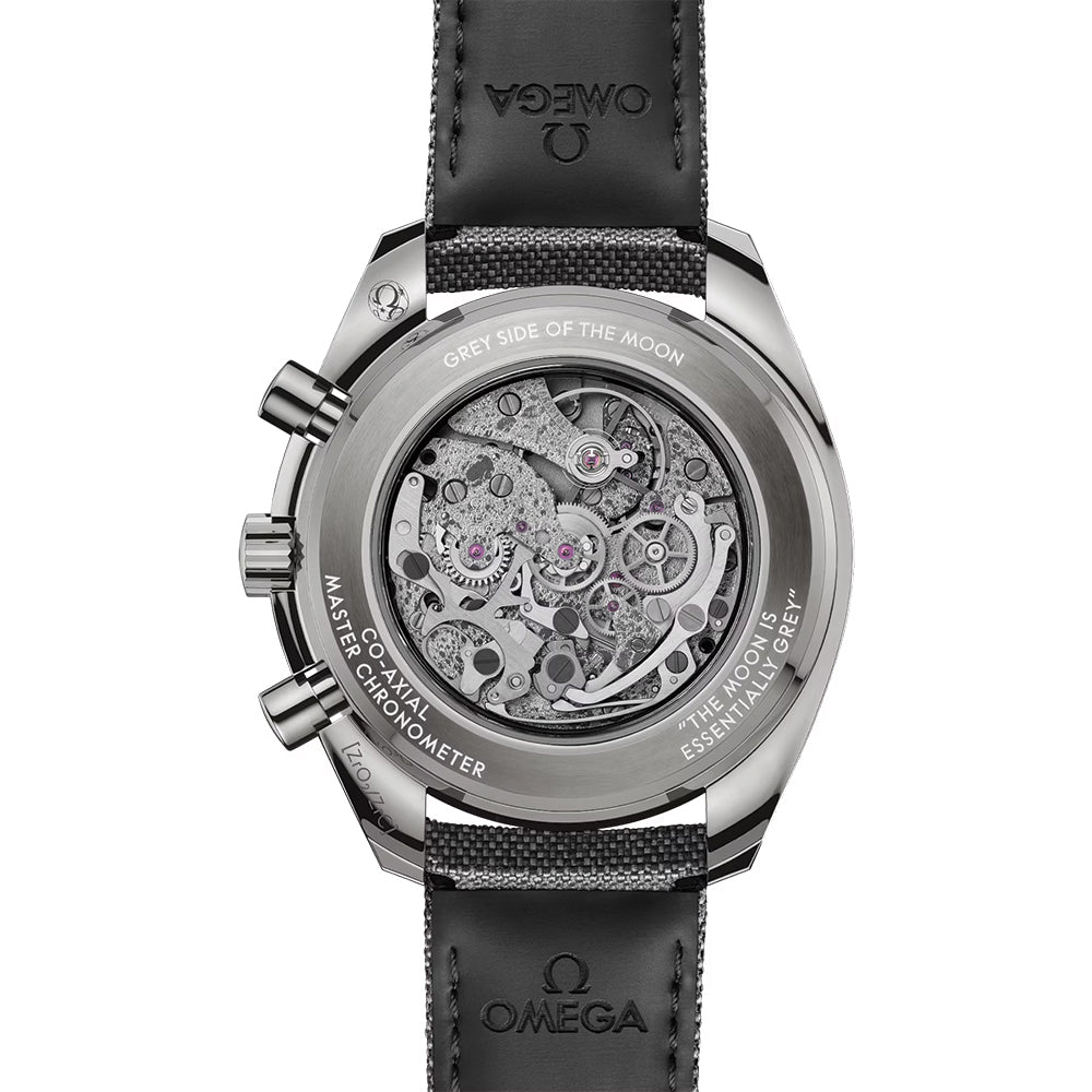 Speedmaster Grey Side of the Moon Grey Ceramic 44.25mm - Grey on Fabric Strap