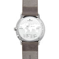 Max Bill MEGA Solar Titanium 38mm - White on Leather Strap