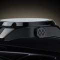 Essence Ceramica Skeleton COSC 41mm - Black and Stradale Viola on Bracelet