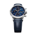 Classima 10784 Automatic Chronograph 42mm - Blue on Leather Strap