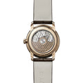 Villeret Calendar Moonphase Red Gold 33.2mm - White on Leather Strap