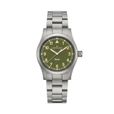 Khaki Field Quartz 38mm - Green on Bracelet