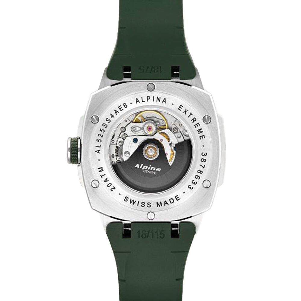 Alpiner Extreme Automatic 41mm - Green on Rubber Strap