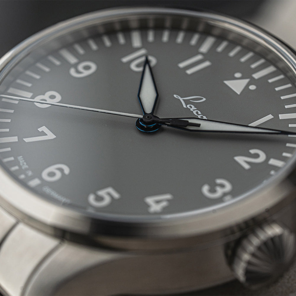 Pilot Watch Basic Augsburg MB Automatic 42mm - Grey on Bracelet