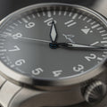 Pilot Watch Basic Augsburg MB Automatic 42mm - Grey on Bracelet