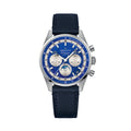 Chronomaster Original Acier Lapis Lazuli 38mm - Blue on Leather Strap and Bracelet
