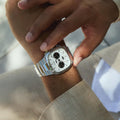 Seventies ‘X’ Chronograph North America Limited Edition 40mm - White on Bracelet and Rubber Strap
