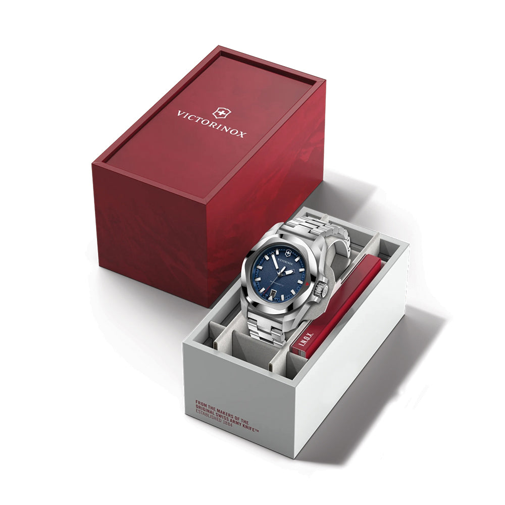 I.N.O.X. 41mm - Blue on Bracelet