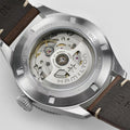 Khaki Aviation Pilot Pioneer 38mm - Black on Leather Strap