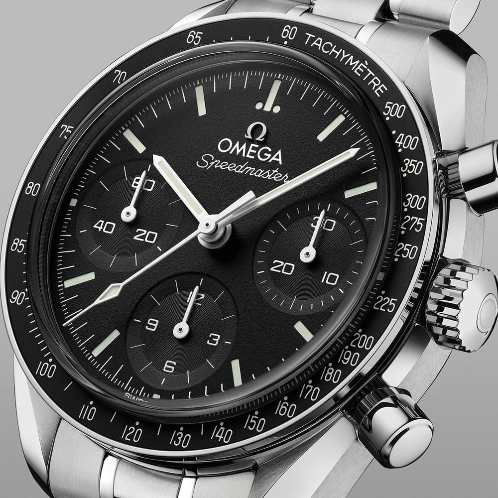 Speedmaster Chronograph 38mm - Black on Bracelet