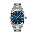 Gentleman Quartz Titanium 40mm - Blue on Bracelet